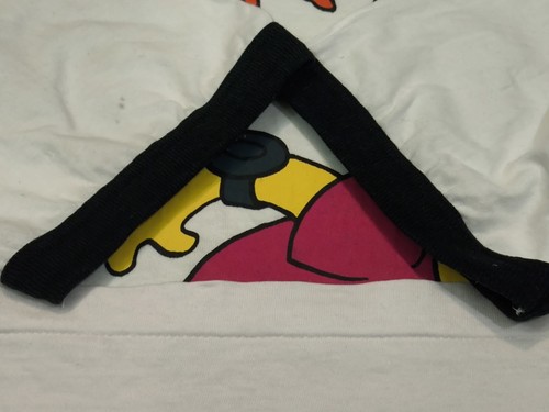 Vintage Bart Simpson Rollerbart Matt Groening Ringer Single Stitch T-shirt - Picture 5 of 11