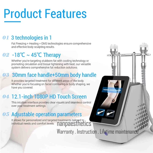 Cryo Machine Skin Vicial SPA Fat Body Shaping dimagrante scultura perdita di peso spa - Foto 5 di 6