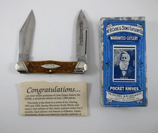 CASE CLASSIC Bradford, PA 19USA91 Tested XX 62046J Swell Center Moose Knife