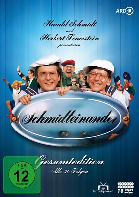 Schmidteinander Gesamtedition - Folge 1-50 (5 Staffeln) Harald Schmidt [18 DVDs]