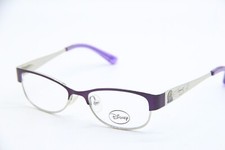 DISNEY 3E 1005 3003 PURPLE SILVER AUTHENTIC EYEGLASSES FRAMES 45-14