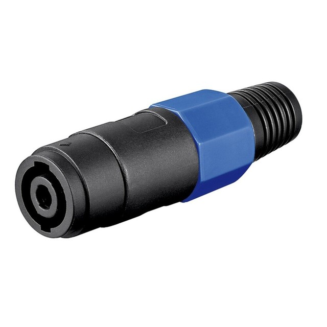 Goobay Speakon PA Speaker Clutch 4-Pin Kink Protection Speakon Female NL4- Goobay Speakon PA Speaker Clutch 4-Pin Kink Protection Speakon Female NL4-