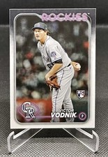 2024 Topps Series 2 Victor Vodnik #607 Rookie Card Colorado Rockies