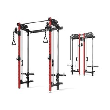 Adjustable Workout Station, Compact Power Rac...