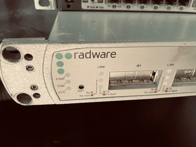 RADWARE WEB SERVER DIRECTOR 904662-S, 5xGB/16xFE/128MB(power tested) - Image 2 of 4