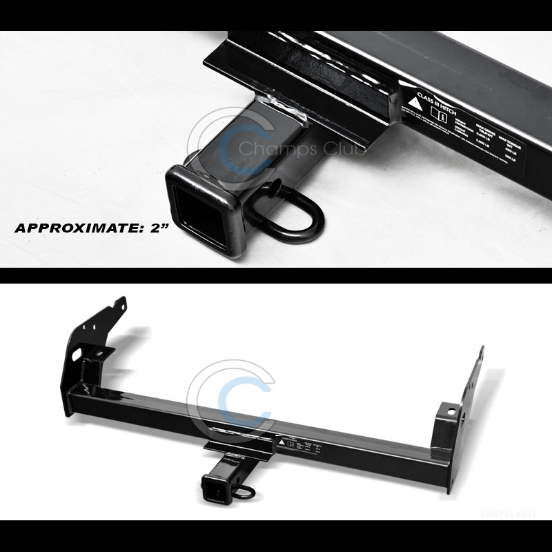 Class 3 Trailer Hitch Receiver For 1995-2004 Toyota Tacoma - Rear Bumper Tow Kit