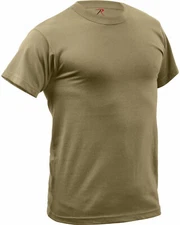 Coyote Brown AR 670-1 Compliant Quick Dry Moisture Wicking T-Shirt