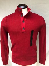 NWT Banana Republic Mock Neck Sweater Men's - Small - Red