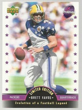 brett favre limited edition card Amazon.com: BRETT FAVRE 2007 UPPER DECK FOOTBALL CARD 