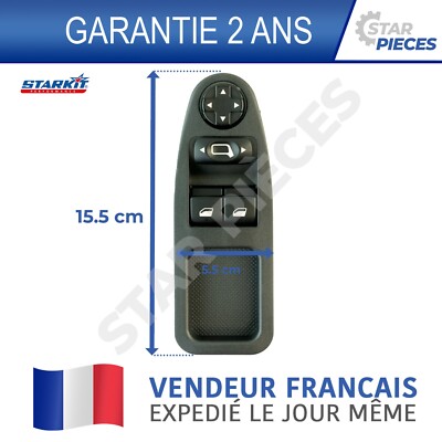 Interrupteur Leve Vitre Pour Fiat Pour Scudo Pour Jumpy Pour Expédition Pour Peugeot Expert 2007-2016 Accessoires De Voiture Interrupteur De Fenêtre Électrique 6554.ZH 6554ZH Bouton Pour Fenêtre(13pin