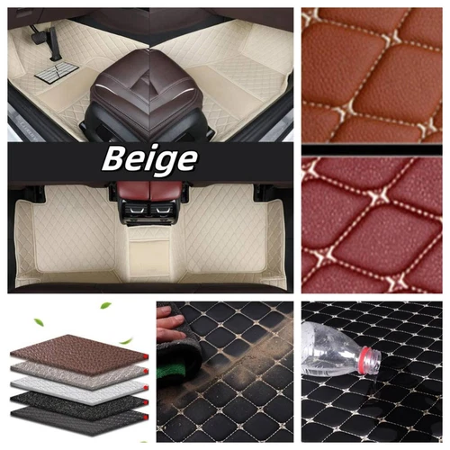 Car Floor Mats Fit Tesla All Models Cargo Liners Waterproof Custom Carpets Mats - Imagen 3 de 38