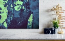 Motiv Udo Lindenberg & Nena XXL 60x40 cm Pop Art/Arcylglas/Geschenk/Bild/Druck