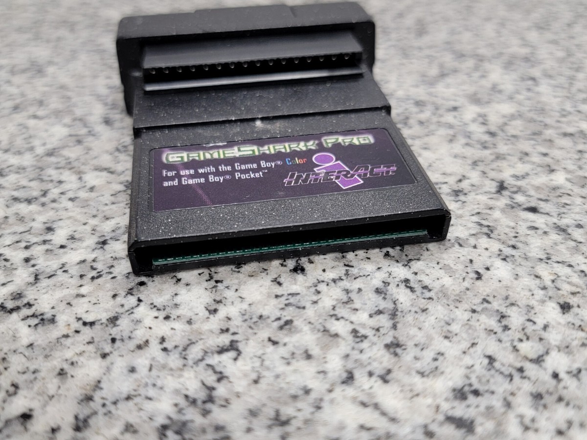 GameShark Pro V InterAct Shark Nintendo Game Boy Color Pocket a-x