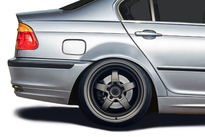 99-05 BMW 3 Series 4DR Alpine Speed Duraflex Body Kit- 30MM Rear Fenders! 119924