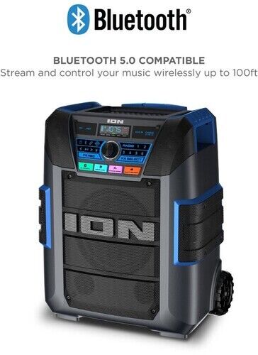 ION IPA150X Explorer XL Bluetooth 220 Watt Allwetter Lautsprecher mit Premium 5-Sp - Bild 6 von 12