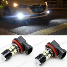 Super Bright Xenon White H11 H8 High Power CREE w/ 10-SMD LED Fog Lights
