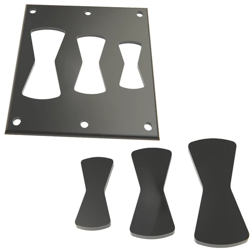 Router Jig Template For Bowtie Inlay Wood Working / Bowtie + Insert Jig Included