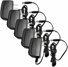 5 Pack DC12V 1A UL-Listed Switching Power Supply Adapter for CCTV