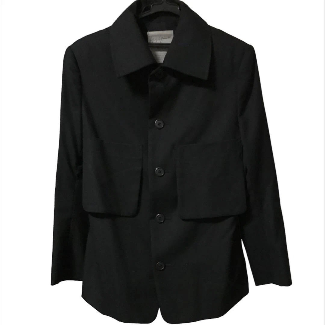 CHANEL Giacca donna Yohji Yamamoto lana nera taglia US1 usata