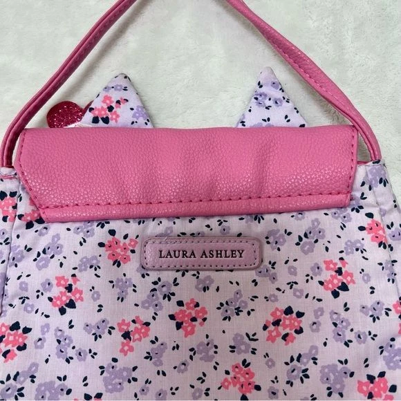 Laura Ashley Girls Purse cute hearts Owl floral crossbody bag