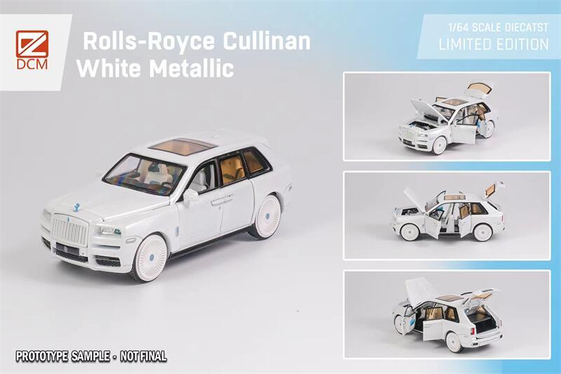 1/64ミニカー Rolls Royce Cullinan SCA 1/64 Scale Rolls Royce Cullinan Black Dicast Car Model