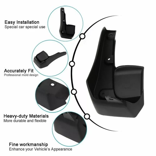 Sedan Mud Flaps Splash Guards Front&Rear Wheel Cover For 2016-2021 Honda Civic - Foto 4 di 7