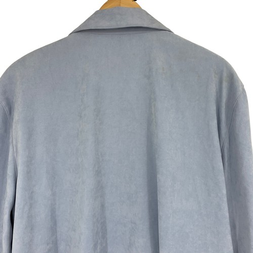 Womens Alfred Dunner Size 18 Jacket Powder Blue 2080 Embellished Grandmacore - Picture 6 of 9