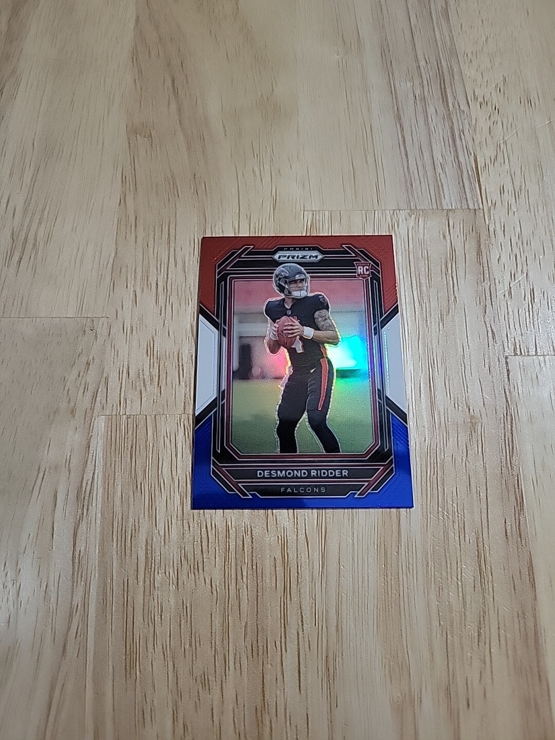 2022 Prizm DESMOND RIDDER Red White Blue Prizm #302 Rookie RC Falcons SP
