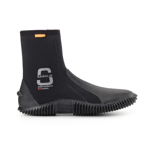 Neoprene Dive Boots Zippered Adventure 5mm with Anti-Slip Sole for Scuba Divi... - Picture 6 of 7