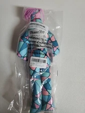 Dammit Doll Gag Gift Doll Geometric Design Pink Hair Stress Relief Voodoo NWT
