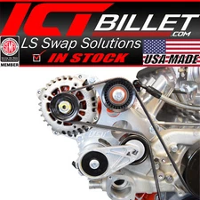 Alternator Bracket Kit Compatible with LS Corvette  LSX LS1 LS2 LS3 LS7 LS6 L...