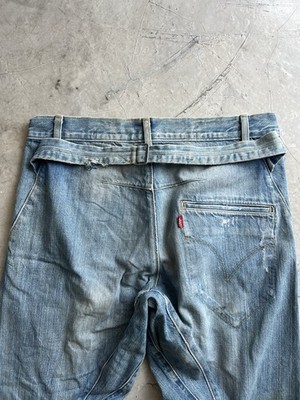 Vintage Levis Engineered Twisted Jeans Buckle Back Tag W34 Actual 35x31