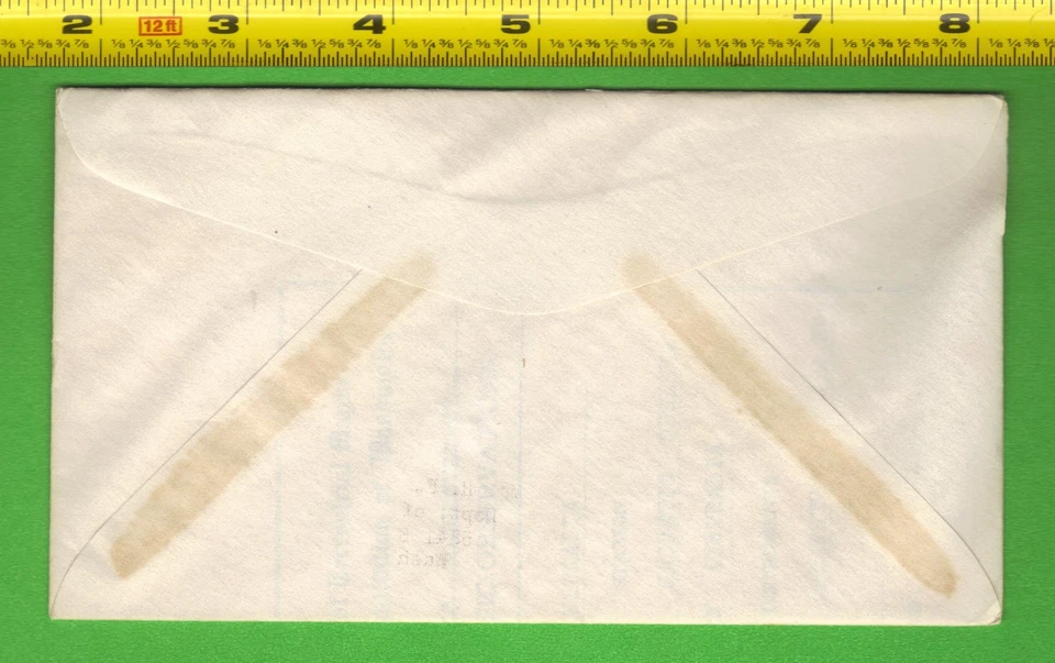 1941 Airmail Cover Sc.# C27 10¢ Plane Stamp Atlantic City Cancel | H.F. Johnston - Image 2 of 2