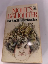 Night's Daughter Marion Zimmer Bradley 1985 First Edition Fantasy Del Rey