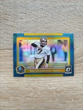 2017 Optic Morten Anderson Gold /10 Saints Hall Of Fame Inducted Prizm 2/10