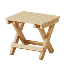  Tabouret Pliant Portable en Bois, Chaise , Escabeau Pliable, Re4339