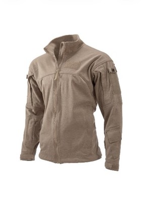 WES S.F. Elements Jacket Beige Fleece Men Size L Regular MJKT00005A