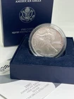 2007 American Eagle One Ounce Silver Proof Coin West Point Mint OGP & COA skuc
