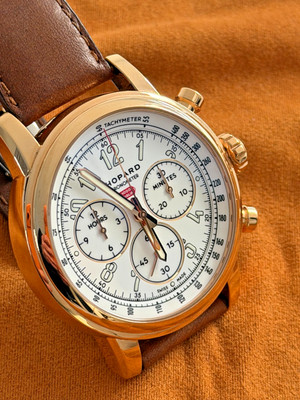 Chopard Mille Miglia Classic XL 90th Anniversary Limited Edition 19k Rose Gold