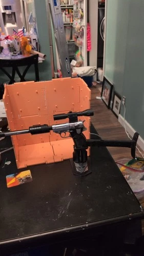 G1 Megatron Complete with 3D Printed Accessories and Stand Transformers