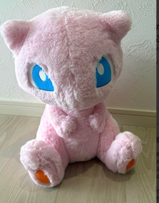 Pokemon Center Original BIG Fluffy Mew Plush Doll 37cm Japan | eBay
