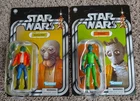 Star Wars Vintage Collection LOT: Retro WALRUS MAN & GREEDO Creature Cantina Set