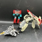 Transformers Lot Of 3 Vintage Hasbro Autobot Jet Robot Figures. ML