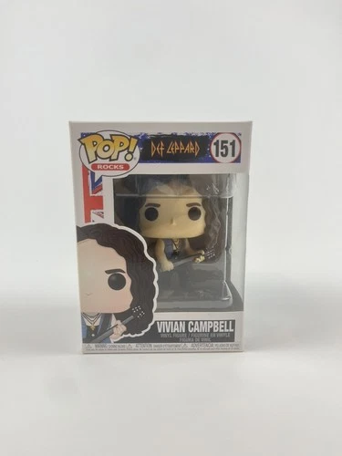 Funko POP! Rocks: Def Leppard Vivian Campbell #151 - Free Shipping!