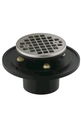 Kohler 22671-BN Round Brass and Cast Iron Tile-in Shower Drain, Brushed Nickel