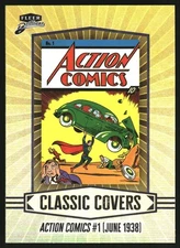 2025 Upper Deck Fleer Brilliants Superman Classic Covers #CC-1 Action Comics #1