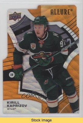 2021-22 Upper Deck Allure Orange Slice Kirill Kaprizov #40 READ 0mf0