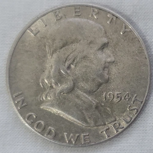 1954 S Bugs Bunny Franklin Half Dollar in XF Condition