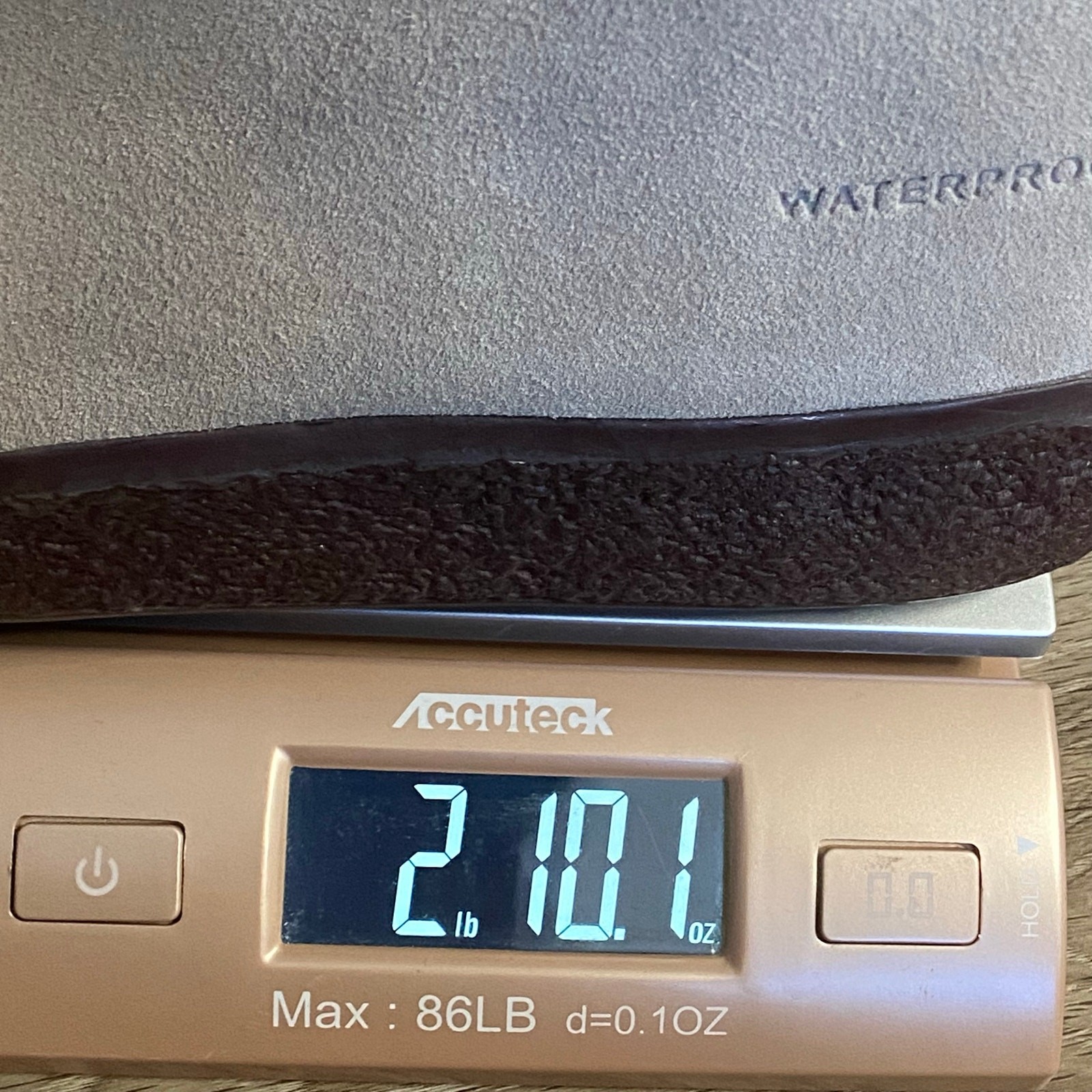 Cougar Button Waterproof Ankle Boots Sz 9 Beige Sueded Lambswool Lined Winter  thumbnail 12