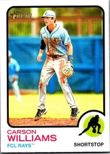 2022 Topps Heritage Minor League Edition - Carson Williams #20 (RC)